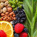 Vibrant, fresh healthy food ingredients