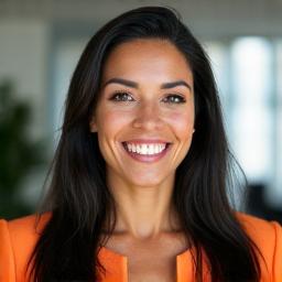 Professional headshot of Maria Rodriguez, focusing on corporate wellness.