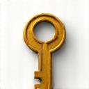 Illustration of a key unlocking a door, representing early access to new products.